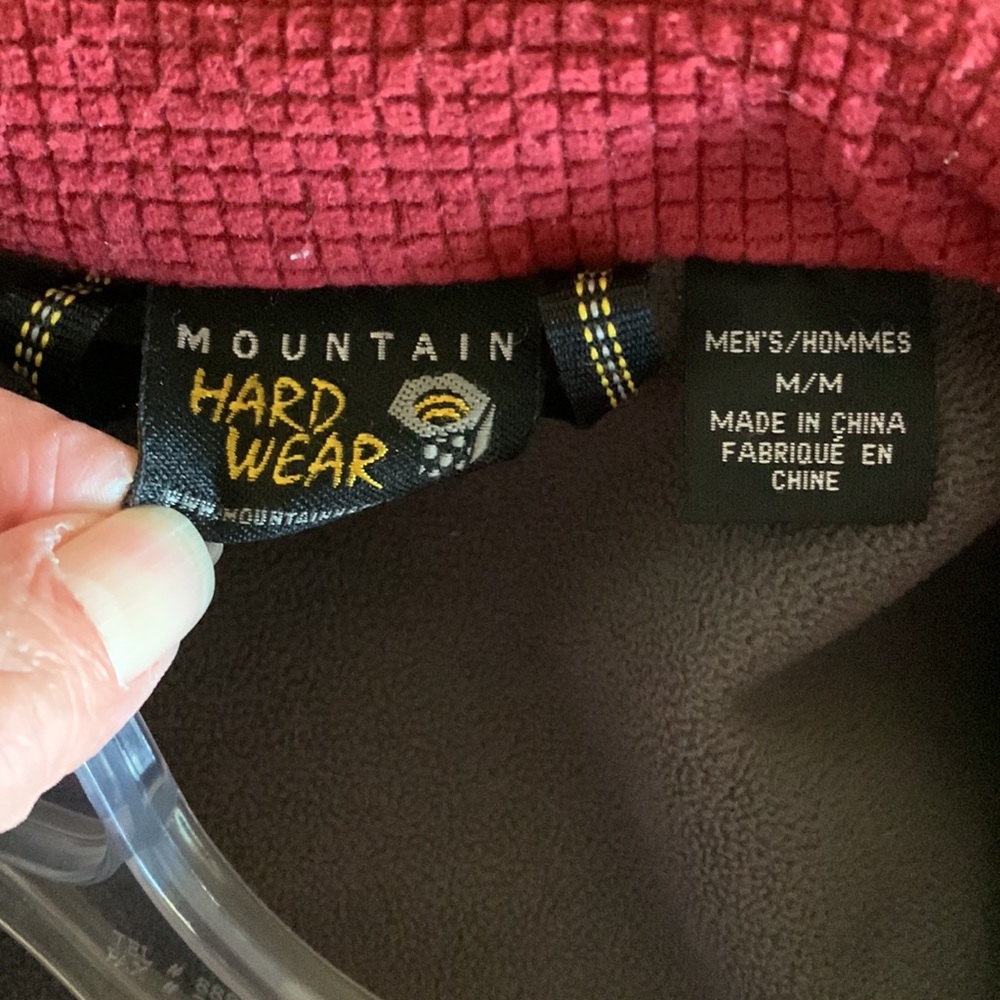 Mountain Hardware Full Zip Jacket With Zipper Poc… - image 7